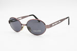 Enrico Coveri You Young 6761 preppy Vintage Sunglasses NOS, Round oval rims pale violet, New Old Stock