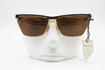 Chagall Vintage Sunglasses mod. LL2 022 Golden & Brown dappled, Square shades, New Old Stock 1980s