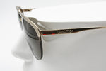 Luxottica sunglasses rare design mod. 7562 Golden plated 18k, Made in Italy, Vintage New Old Stock 1980s