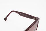 Menrad made in Germany, Vintage NOS sunglasses cat eye wine red/violet, New Old Stock