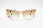 Funky Crazy Rodenstock Calypso Vintage Extreme Cat eye sunglasses rainbow, New Old Stock 1980s