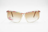 Funky Crazy Rodenstock Calypso Vintage Extreme Cat eye sunglasses rainbow, New Old Stock 1980s