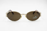 Von Furstenberg Vintage Sunglasses mod. MF 65 col. 249, preppy style big designer arms, New Old Stock