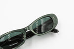 Blue Bay Safilo Vintage extended cat eye green/gray changing tone, rockabilly 50s style, NOS 1990s