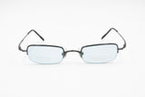 Isaac Mizrahi eyewear sunglasses, Made in Japan, micro rectangular azure lenses, New Old Stock