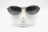 Concert mod. 5332 metal silver satin frame with mirrored lenses, Made in Italy sunglasses, Deadstock 90s.