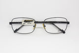 Classy frame DUNHILL mod. DU00105 reading glasses rectangular oval lenses metal matte effect, New old stock with tag on arm