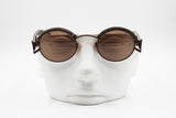 Rare Silhouette sunglasses M 9903 "tribal africa" design, red metallized metal, Unique and collectable, New Old Stock