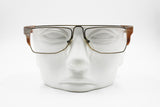 Mila Schön eyeglasses frame Modern Modernist, flat top aged effect, New Old Stock 1980s