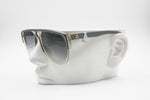 Aldo Navarro Vintage 70s grey & clear aviator sunglasses, Hand made in Italy, New Old Stock