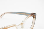 1960s Cat eye cello frame women made by FOVES mod. ORCHIDEA, Italian eyeglasses, New Old Stock
