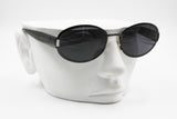 Les Copains sunglasses mod. LC 305 Size 53, Oval sunglasses darken gunmetal frame, New Old Stock 1990s