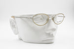 Byblos 682 3296-S  elegant womens eyeglasses frame, double rims cream color, New Old Stock 1990s