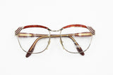 1960s REGIA Hand Made frame womens ladies, pale golden adorned hot tones, New Old Stock