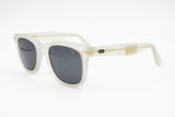 Opaque Semitransparent Wayfarer Sunglasses TOP GUN made in Italy, Vintage New Old Stock 1980s