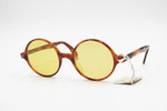 STING by AK Hippy Vintage 1970s Sunglasses Yellow lenses, Caramel acetate, New Old Stock sunglasses