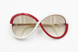 Vintage Rare SILHOUETTE 3024/S 2610 Infinite symbol Oversize Sunglasses, New Old Stock
