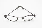 Byblos 644 3221 Oval Eyeglasses Vintage 1990s, Electric violet metallized color, New Old Stock