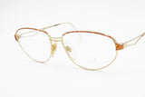 Richard mod. MIA 04 rare luxury designer oval glasses spiltted bridge, New Old Stock 1970s