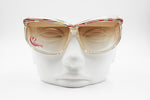 Funky Crazy Rodenstock Calypso Vintage Extreme Cat eye sunglasses rainbow, New Old Stock 1980s