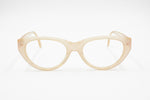 Vintage Skin pink cat eye glasses frame LOOK Old America U.S.A., Vintage retro glasses, New Old Stock