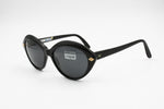 Vogue Vo 2028 Womens Vintage Sunglasses Matte black & Golden details, elegant womens shades, New Old Stock