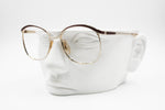 Vintage 60s Trevi 633/33 Old women eyewear frame Golden & Red aged wine brows, New Old Stock 1960s