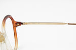 ESSILOR 1960s Women frame red tonalities & clear nose bridge, Made in France, New Old Stock 60s