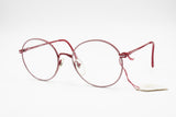 Vintage 60s Never produced prototype NOUVELLE 091 Size 54[]18 Red & white, New Old Stock 1960s