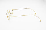 Rare Crazy Half lunettes eyeglasses, Modern design modernist, Golden & Dappled red, New Old Stock 1970s