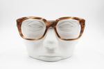 Thick semitransparent wayfarer frame INDO mod. SORIA, Vintage New glasses frame, New Old Stock 1970s