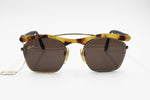 SISLEY 013-17 Vintage Sunglasses aviator unconventional shape, Men & Women shades, New Old Stock 1980s