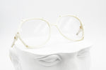 SILHOUETTE M 1137/20 C2762 Oversize Vintage frame white checkered in pearl, New Old Stock 1980s