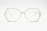 SILHOUETTE M 1137/20 C2762 Oversize Vintage frame white checkered in pearl, New Old Stock 1980s