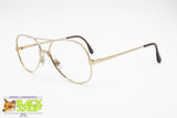 TREVI Vintage 70s small little golden aviator frame, men eyeglass frame, New Old Stock