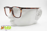 D.O.P. Mod. 1056 brown square eyeglass frame wayfarer style, New Old Stock 1980s