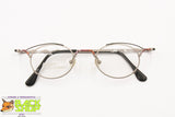 AUGENTRAUM Crazy funky space age eyeglass frame, little oval rims, Vintage New Old Stock 90s