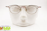 AUGENTRAUM Crazy funky space age eyeglass frame, little oval rims, Vintage New Old Stock 90s