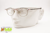 AUGENTRAUM Crazy funky space age eyeglass frame, little oval rims, Vintage New Old Stock 90s