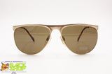 PININFARINA mod. 003 819 Titan Vintage sunglasses, men shades golden satin frame, New Old Stock 90s