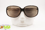 MORWEN mod. Fromula Italian Sunglasses oversize women diva style, Brown acetate, New Old Stock