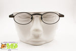TITTON Hand made 1980s oval glasses hand colored frame, Little oval glasses Made in Italy, New Old Stock