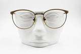 Cavin Klein CK 3065 Made in Japan frame Brass aged effect 90s unisex, chiseled details, New Old Stock