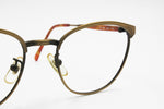 Cavin Klein CK 3065 Made in Japan frame Brass aged effect 90s unisex, chiseled details, New Old Stock