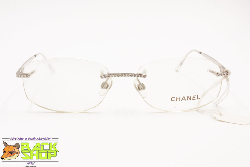 CHANEL rimless frame reading glasses mod. 2054 B C.124, Women