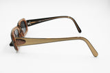 LOOK Vintage squared sunglasses men women, multilayer structure acetate, New Old Stock 1990s