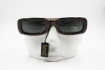 LOOK Vintage squared sunglasses men women, multilayer structure acetate, New Old Stock 1990s