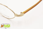 ZIP+HOMME Z-0054 Micro round frame glasses, Hand made in Japan chiseled end pieces, New Old Stock