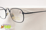 TAXI 2117 C-04 Vintage rectangular designer frame glasses, Pastel blue color made in Italy, New Old Stock