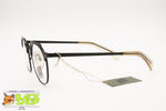 Jean Paul Gaultier Junior JPG 57-0171 Vintage eyewear frame matte black metal, New Old Stock